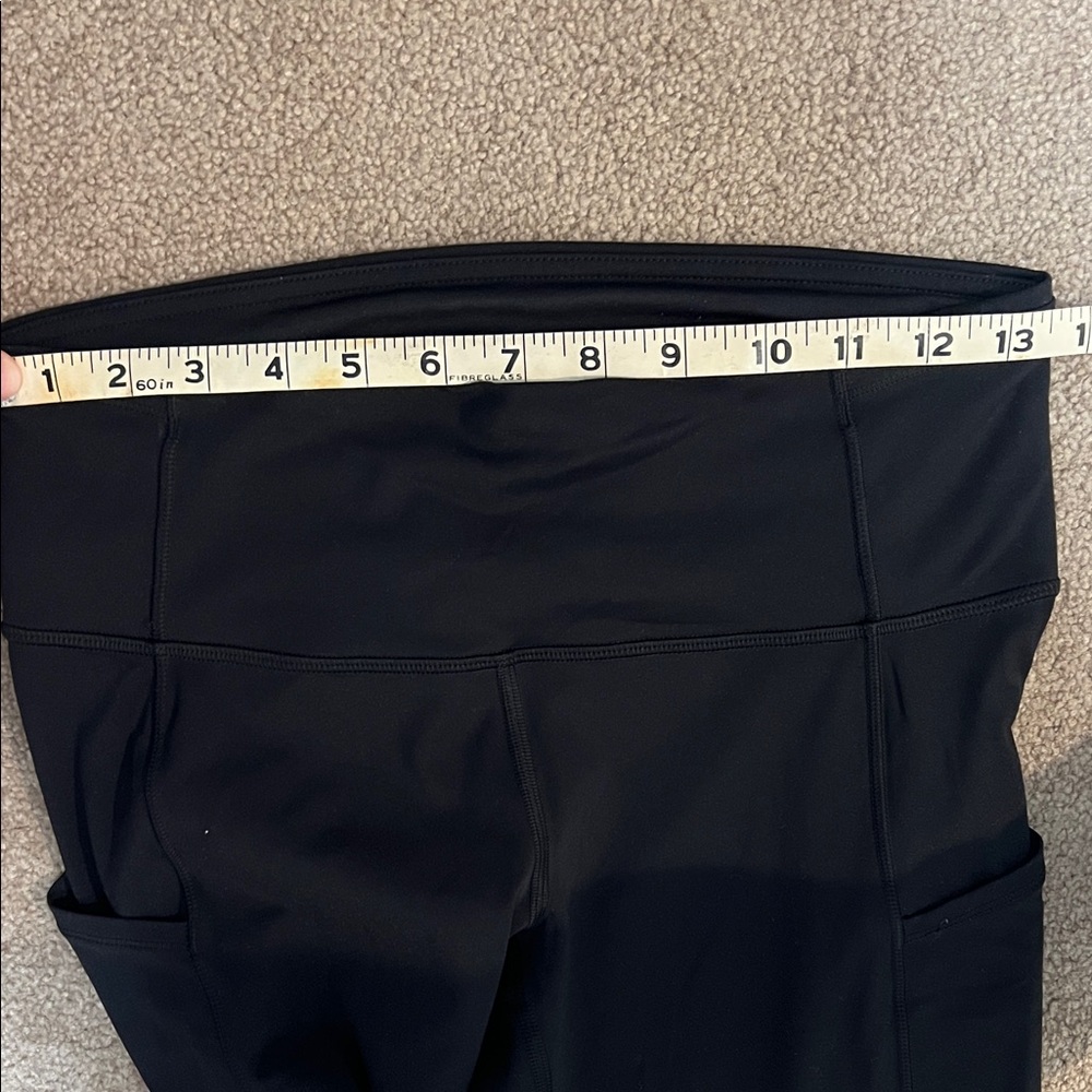 Black Lululemon 25” Leggings - Picture 3 of 6